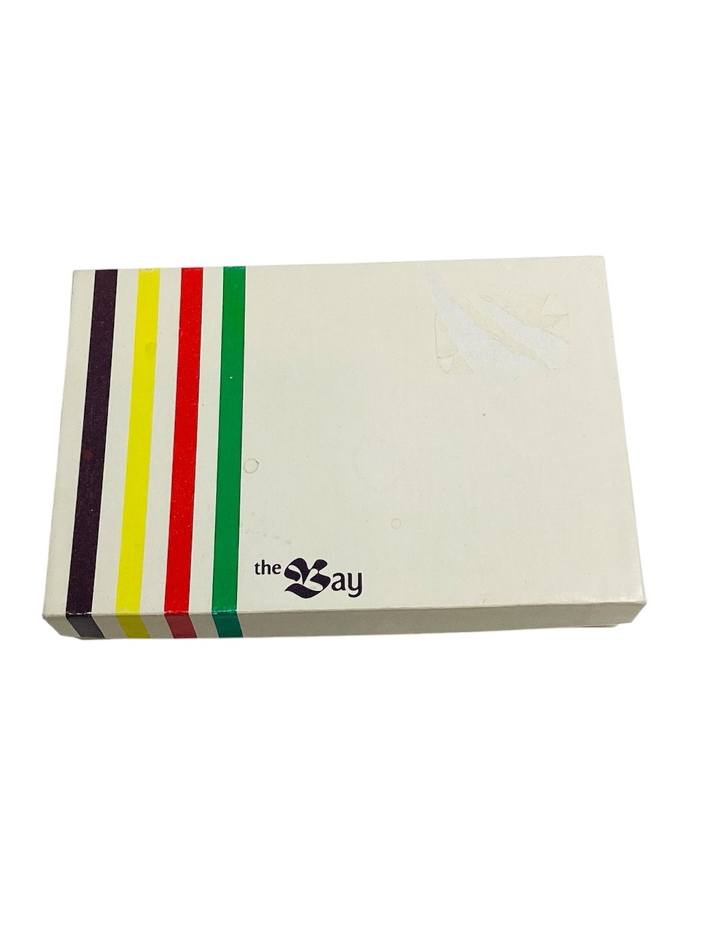 🐵 The Bay Vintage Striped White Box